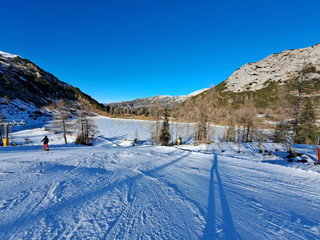 Piste 9 (Großsee-Ost) um 13:00