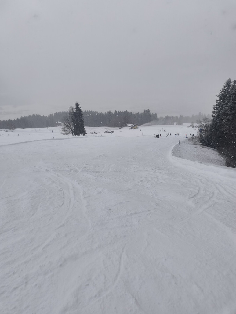 Harschbichl, einfach schade dass der Hochfeldbereich nicht mehr präperiert wird.