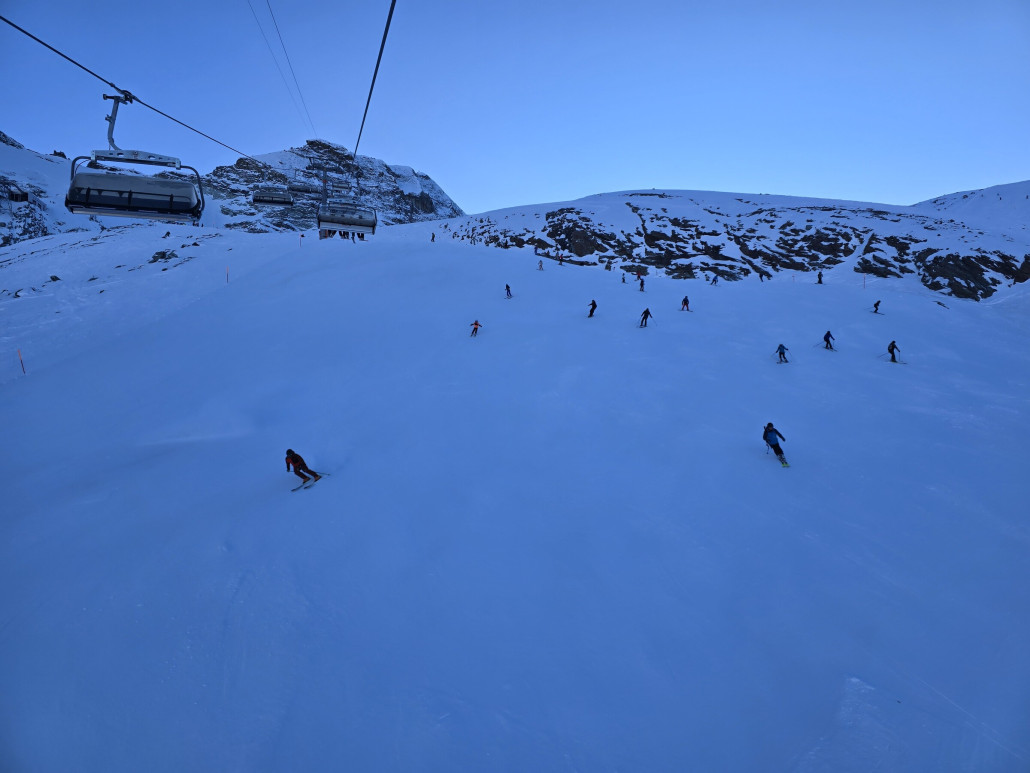 Nachmittags an der KSB Morenia (29.12.)