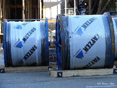 Zug- und Tragseile (Werden voraussichtlich ende Nov. anfangs Dez. installiert)