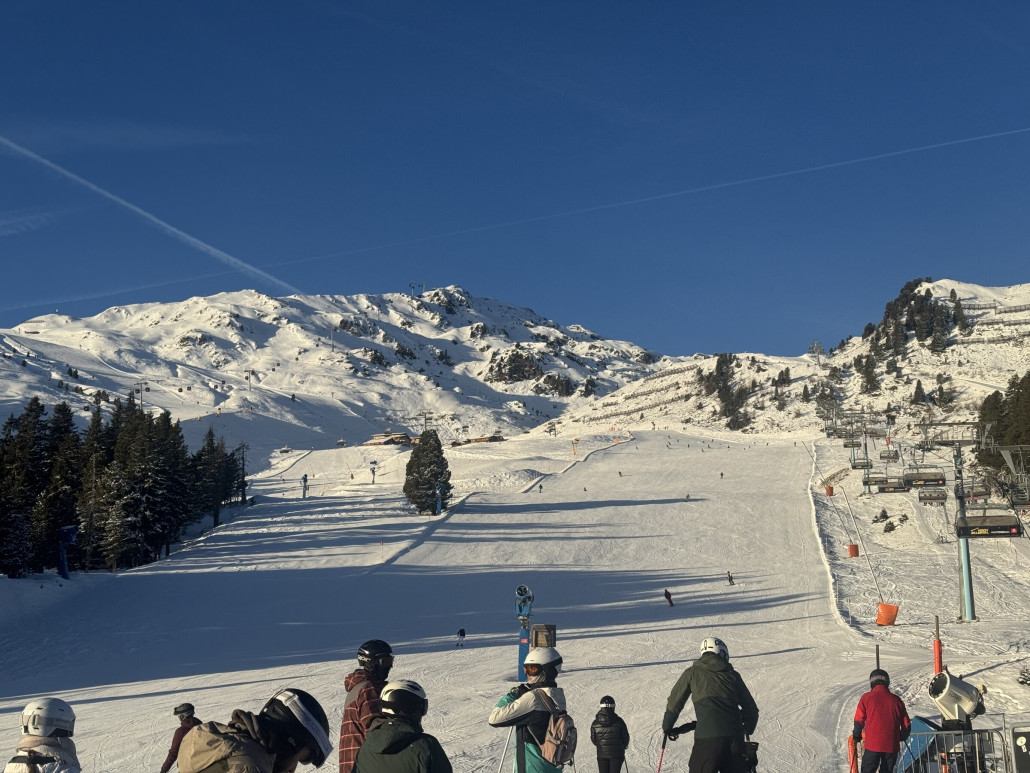 „neuer“ Pistenrand gut erkennbar