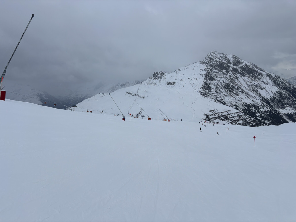 Am Grasjoch ists inzwischen eisig…