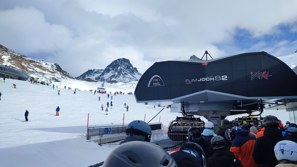 1km/h mehr hätten sie schon noch fahren können bei den Massen