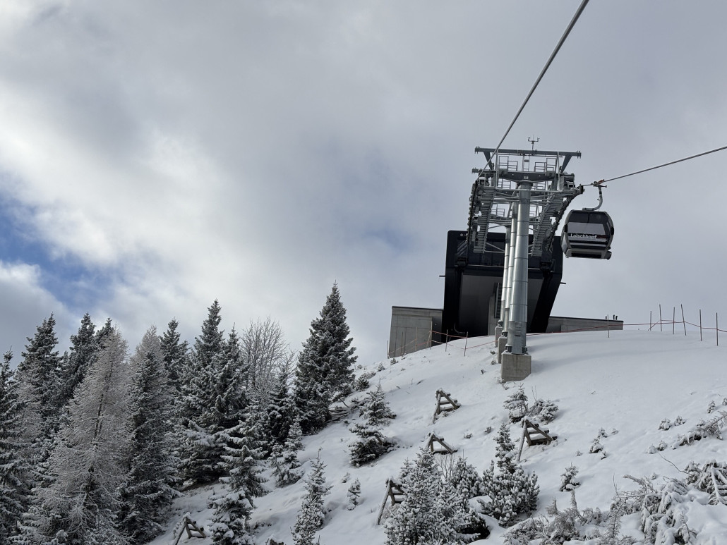 Und schon ist man oben. Krass wie schnell das geht im Vergleich zu früher.