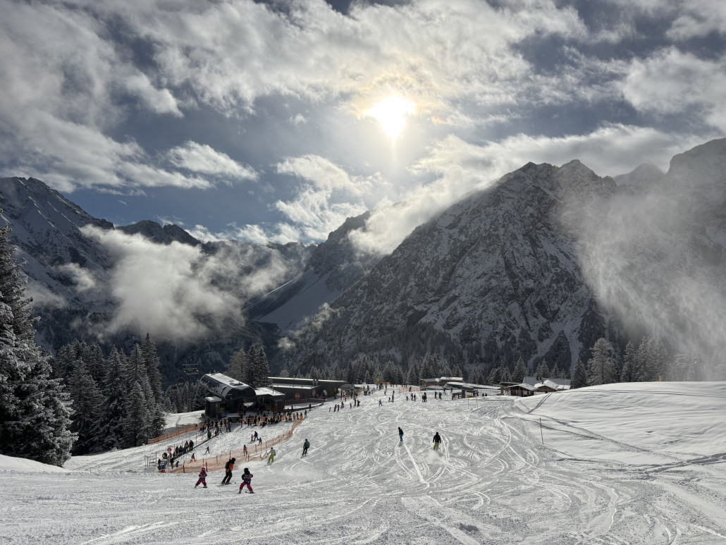 Und dann am Palüd angekommen.