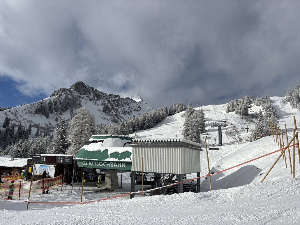 Achso: los war nix…