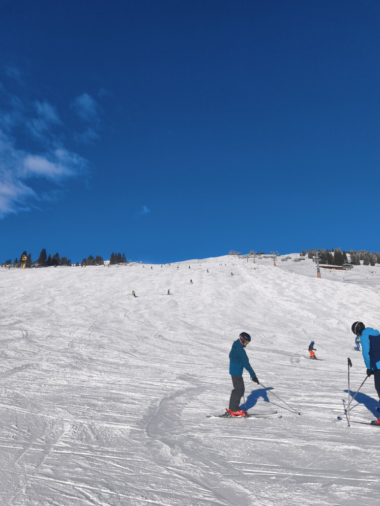 Links wurde der Hasenauer 8er gewälzt.