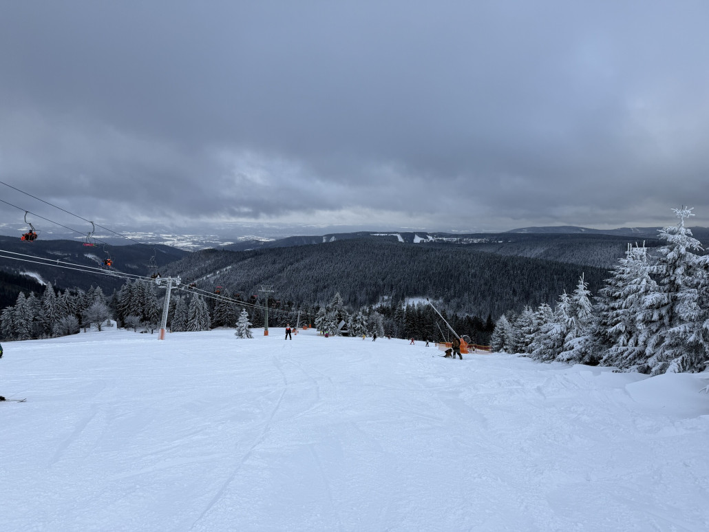 Platz genug auf der Moser, hier in voller Breite