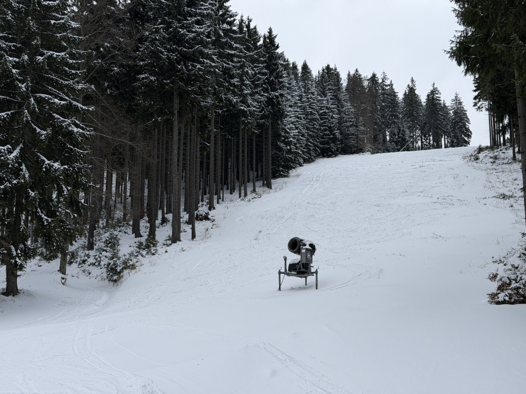 Karasek II eher keine Beschneiung, das störte manche aber nicht trotzdem zu fahren