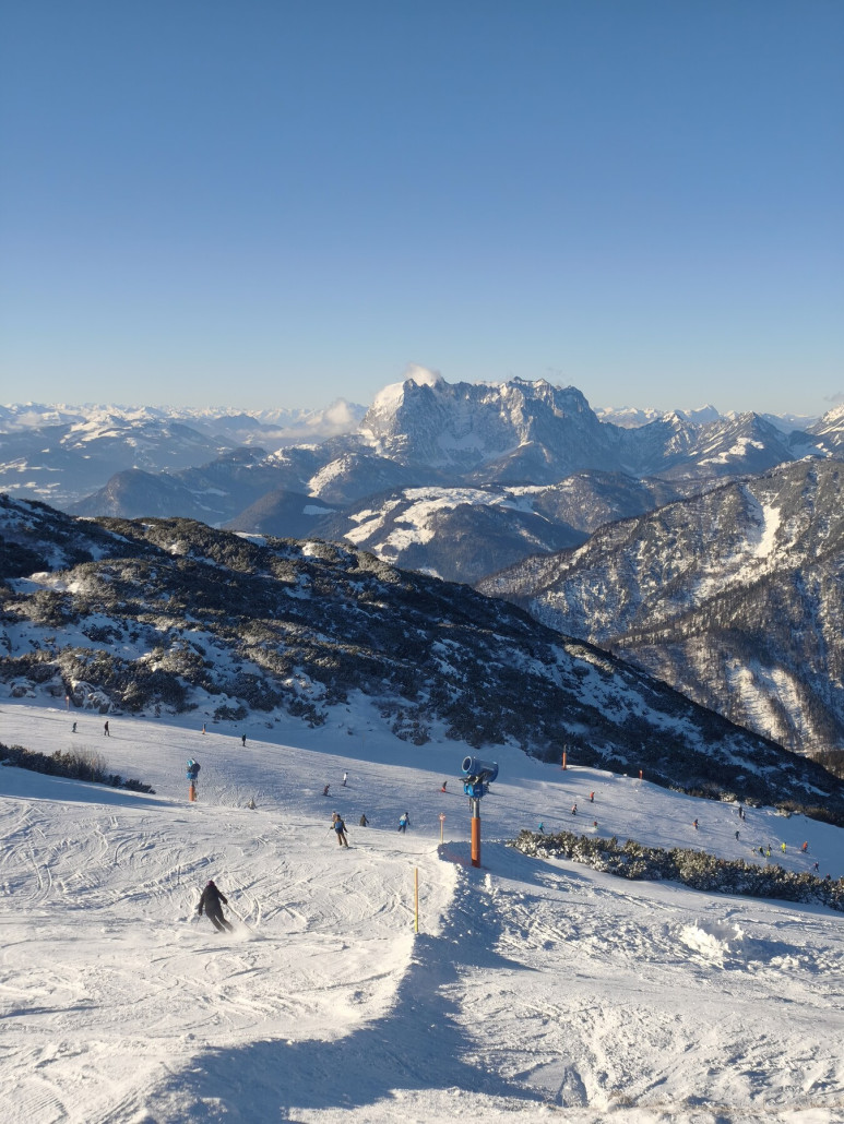 Südhang anfangs richtig gut, jedoch bisschen steinig dann.
