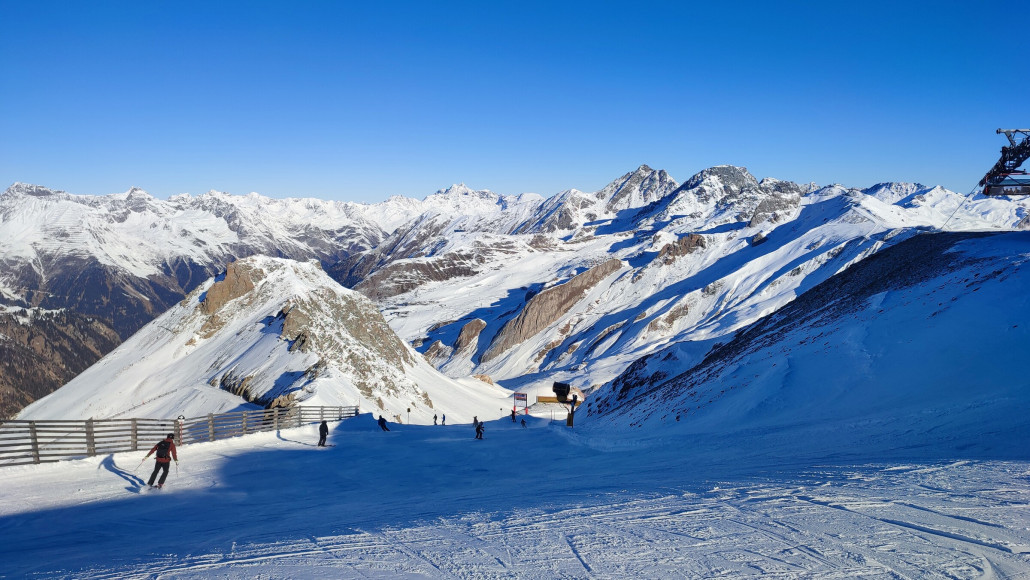 Palinkopf Richtung Idalpe