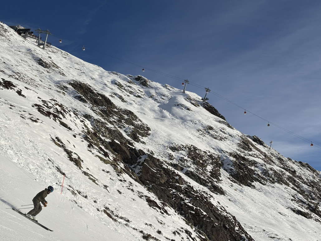 Die Hochalpilabahn gibt immer wieder gute Motive ab.