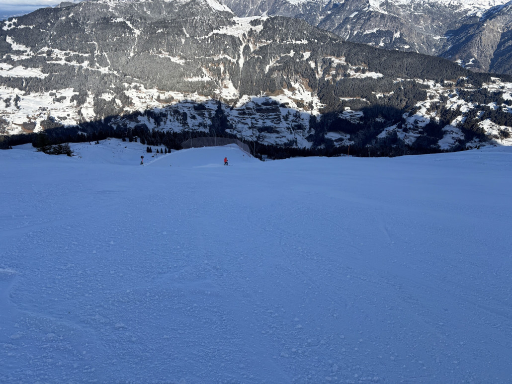 Und dank der DSB auch leer.