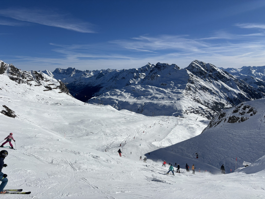 Grasjoch jetzt in der vollen Sonne - endlich.