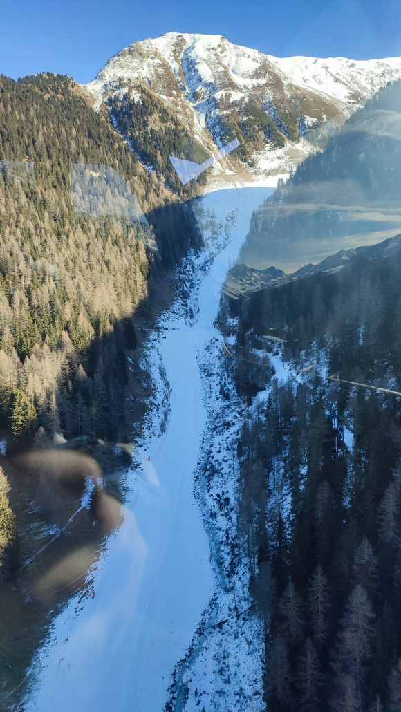 Nochmal ein Blick ins Loch aus der 3s