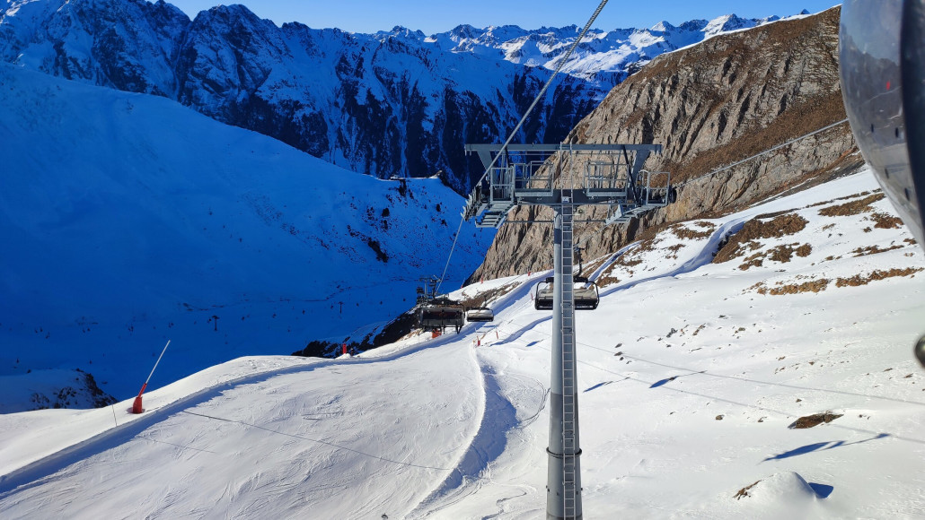 Obere Wandpiste geschlossen