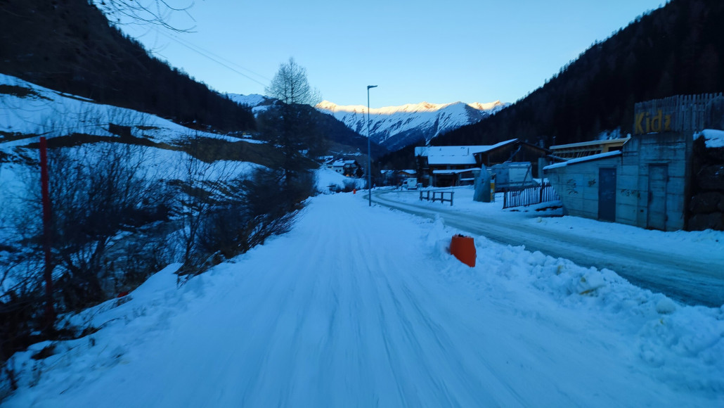 Die Rillen in Samnaun sind etwas nervig.