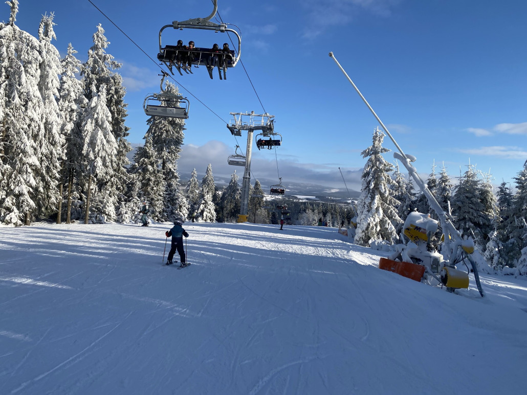 Und snowflat junior schiebt schonmal ab