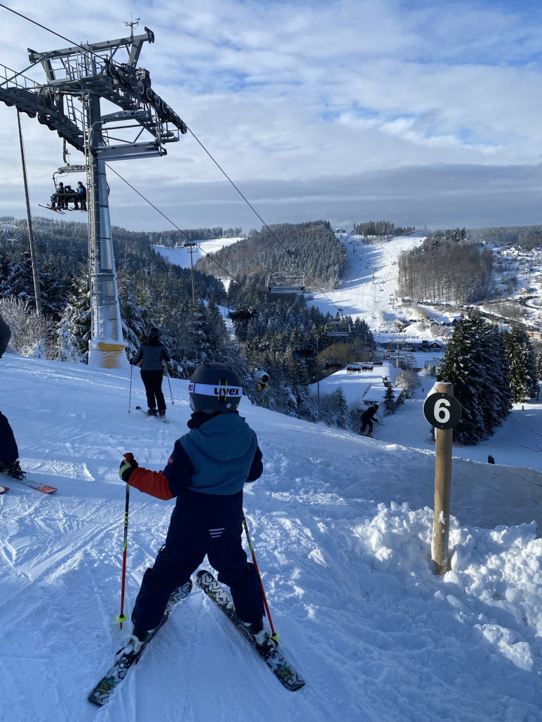 Es musste dann unbedingt die Schwarze 6 sein ... wenn er denn unbedingt möche