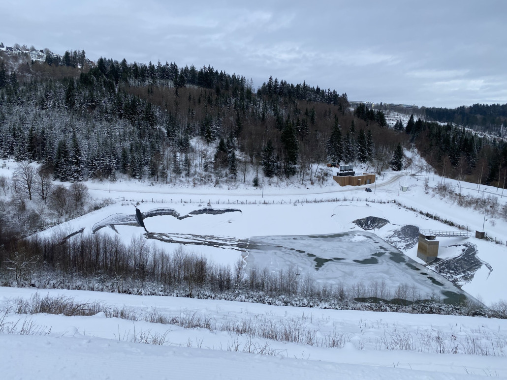 Speicher Kappe ... es lief ganz wenig Wasser nach