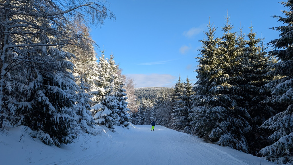 Auch unbeschneite Verbindungen steinfrei