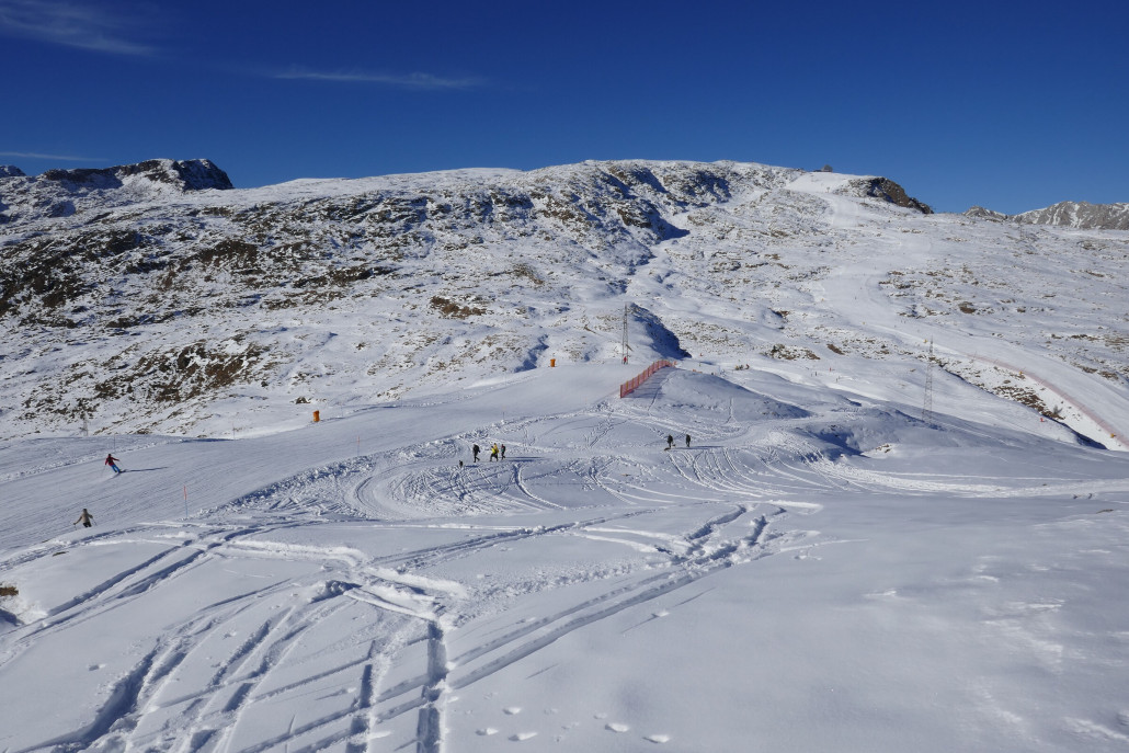 Jetzt ging es zum Pass San Pellegrino zurück.