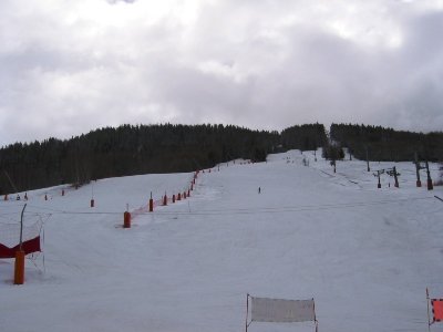 Talabfahrt nach Montalbert auf 1350 m Höhe