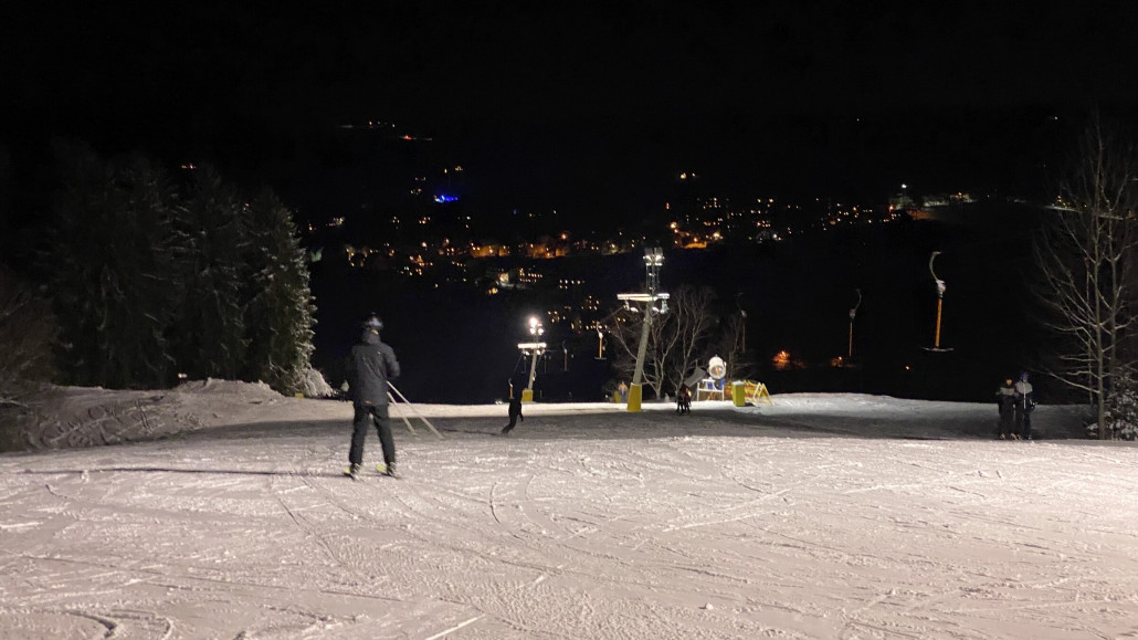 Blick von oben - 550m Höhe