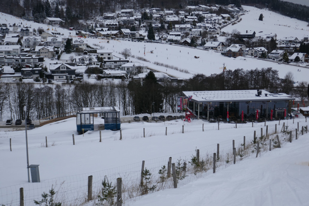 Fellhorn Kabine und Zipfellift zwischen K1 und Sonnenlift