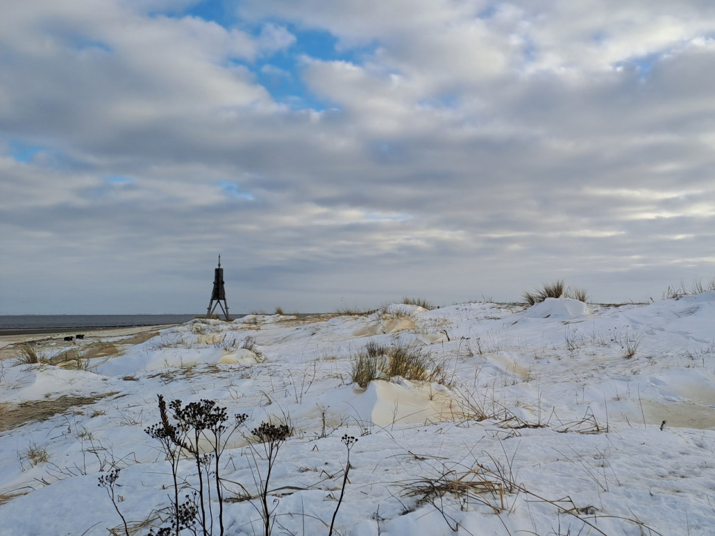 Kugelbake und nördlichester Punkt Niedersachsens.