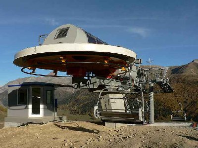 Bergstation im Garaventa Swissedition Look