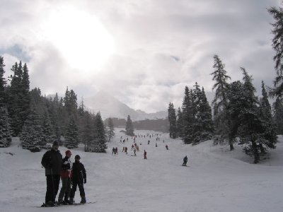 Piste &amp;quot;Arpette&amp;quot; Schlussabschnitt