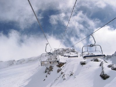 Fahrt in der 4-SB Glacier