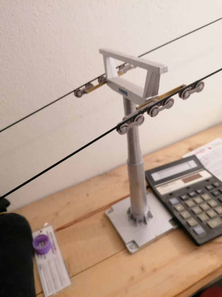 Solche Rollenbatterien waren seine Werke.