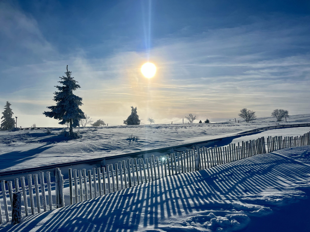 Sonnige Momente an der "Crête des Vosges"