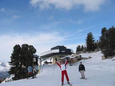 Bergstation 6 KSB Pierres blanches, der englische Kollege im Vordergrund wollte wohl für Erheiterung bei uns im Forum sorgen...  :D