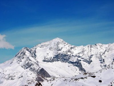 Fast so hoch wie der Großglockner, höher als die Wildspitze: Mont Pourri, 3779 m