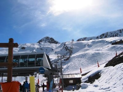 Die 4 SB Crozats vor den 20 cm Neuschnee