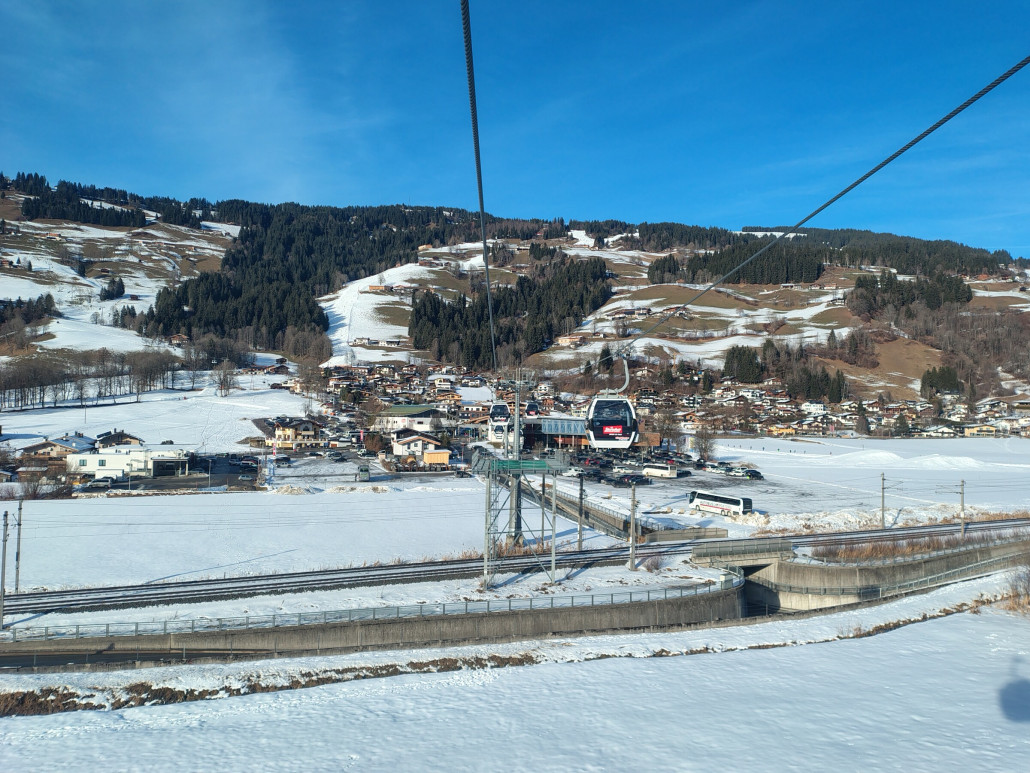 Brixner Südhange aus der Skiweltbahn