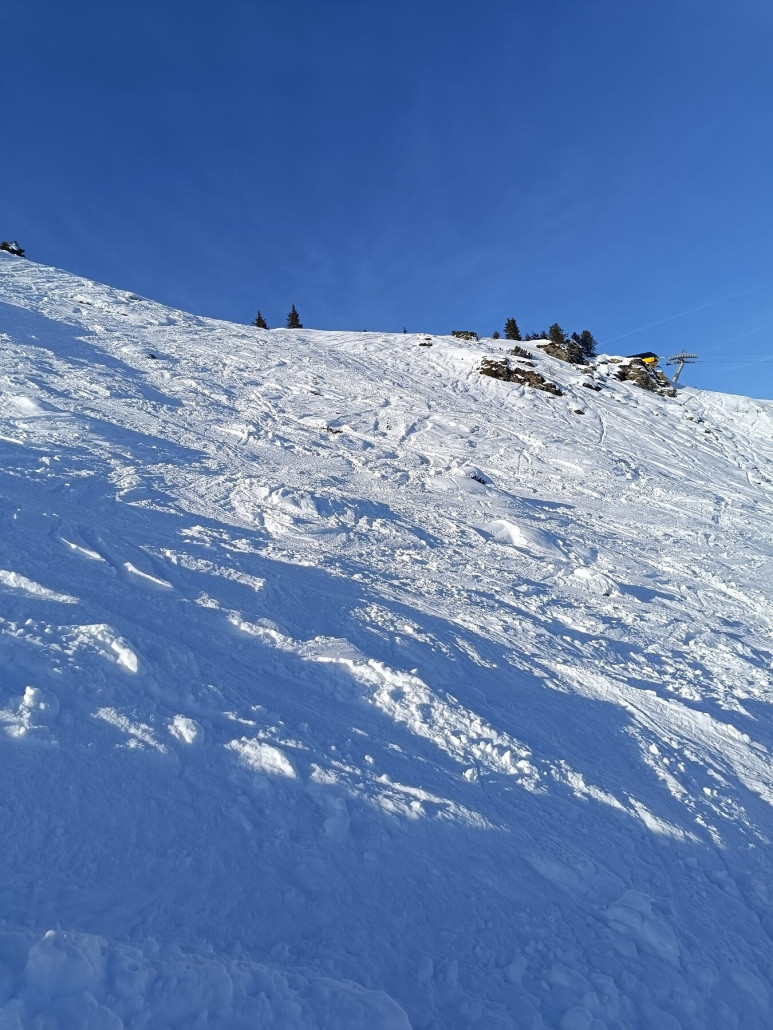 Route Burgstallalm im oberen Bereich