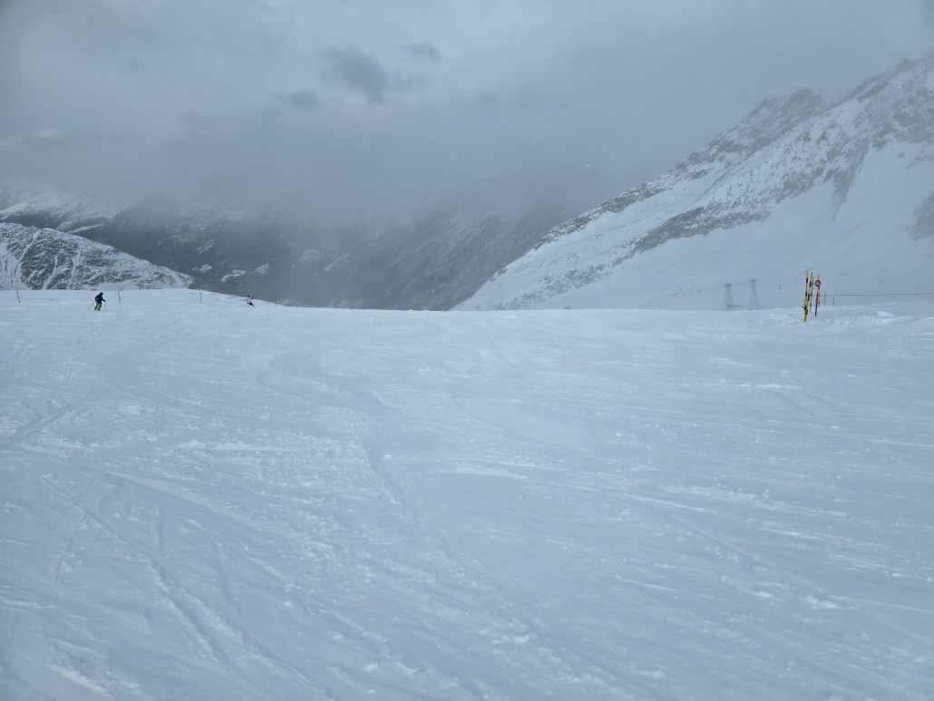 Piste Gletscherband.