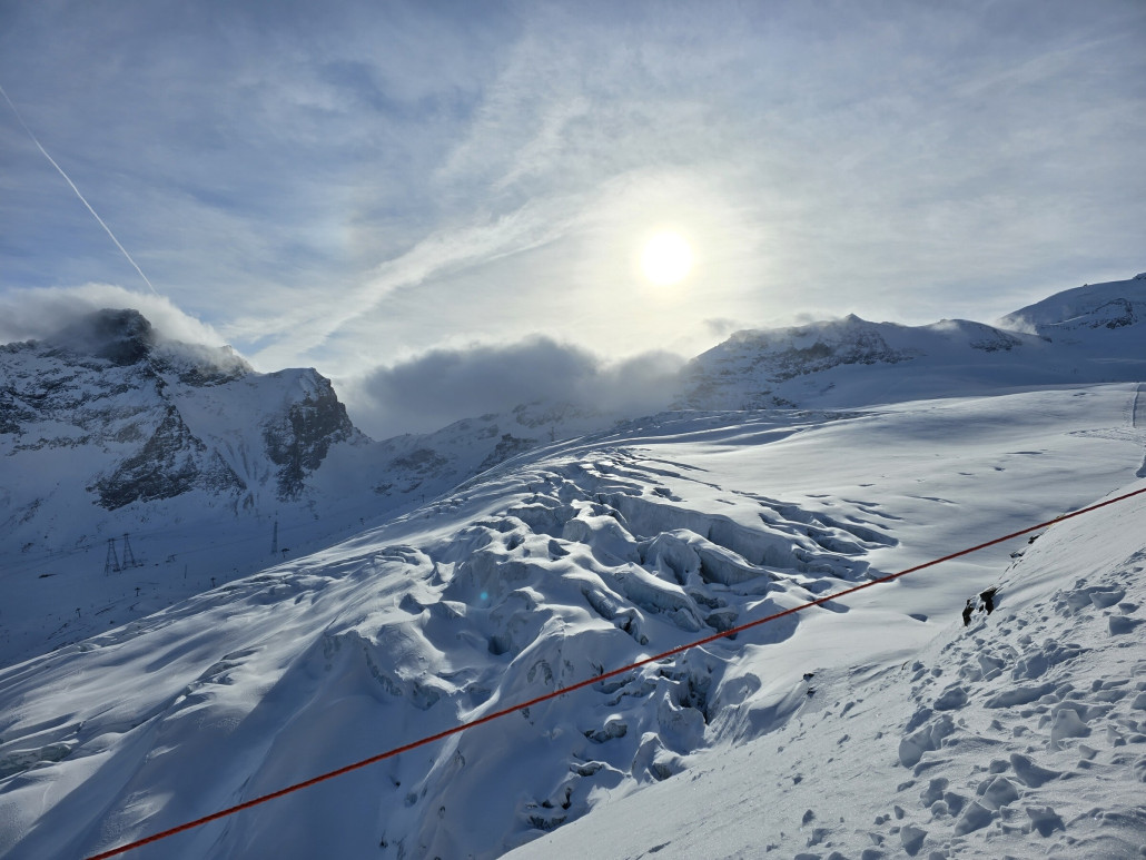 Schöne Stimmung auf Längfluh