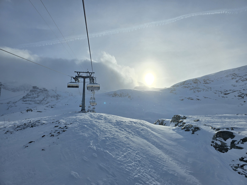 Am Nachmittag drückten dann wieder zunehmend die Wolken rein