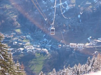 Kabine bei voller Fahrt