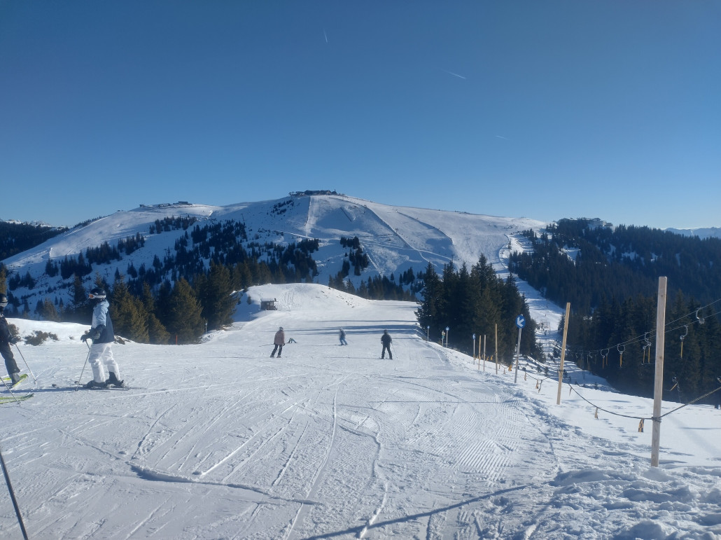Bei der Bergstation Hahnkopflift