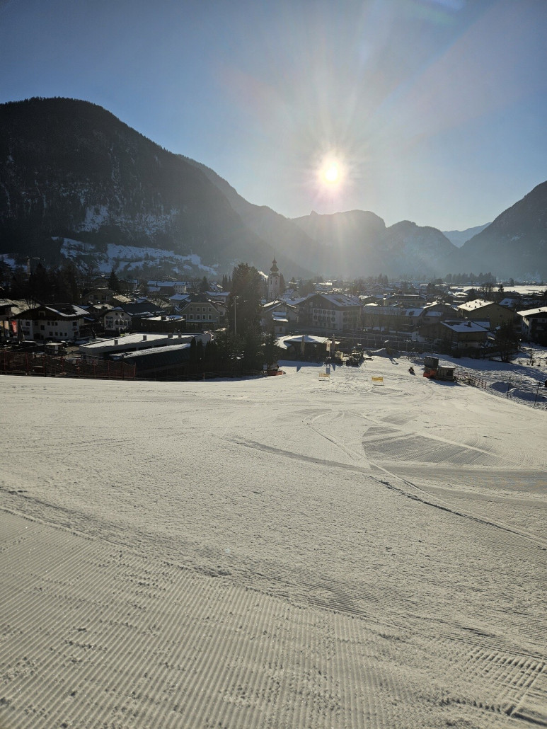 Noch recht jungfräulicher Talbereich