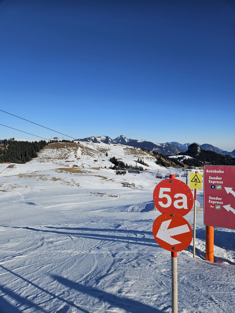 Hier geht's zur Autobahn