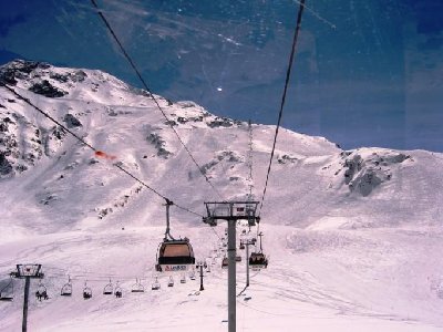 Blick aus der 8 EUB Varet nach oben. Mittags war hier nichts mehr los, wir sind praktisch immer durchgegangen und haben somit eine Menge Hm gemacht