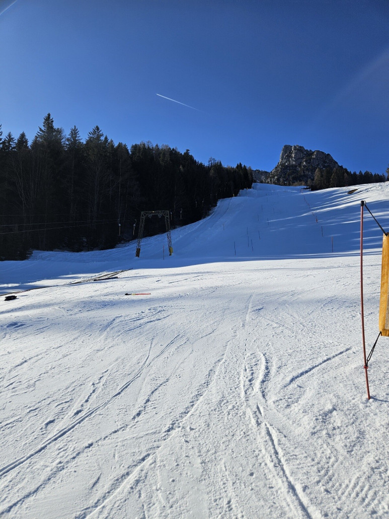 Talabfahrt unterer Bereich, hier abschnittsweise etwas Steine