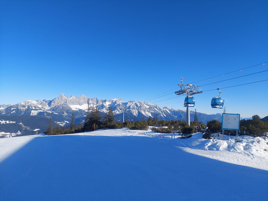 An der Bergstation der Fageralmbahn